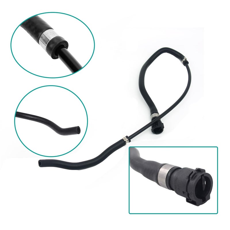 koxuyim خزان توسيع كوكوييم لخرطوم سائل التبريد العلوي متوافق مع بي إم دبليو 2008-2013 128i؛ 2006-2011 323i؛ 2006 325i، 325xi؛ 2007-2013 328i يستبدل 17127618510 17127565093 - Image 4